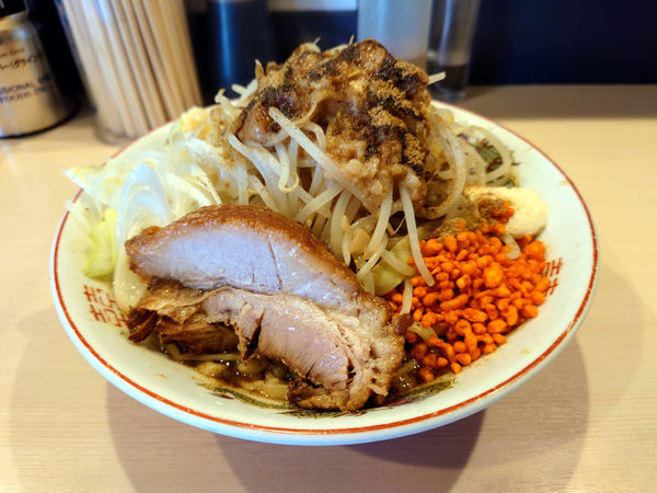 「まぜそば(小)」@鷹の目 蒲田店の写真