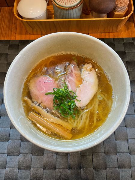 「汐そば(900円)」@らぁ麺や 汐そば雫の写真