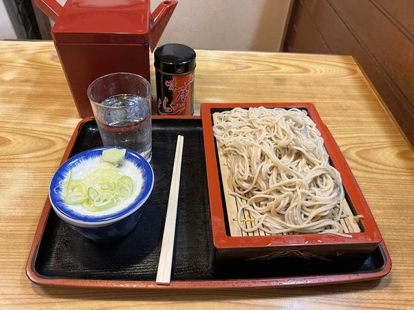 「もりそば370円」@多奈可家の写真