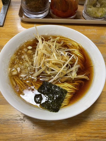 「ネギラーメン　並」@みんみんラーメンの写真