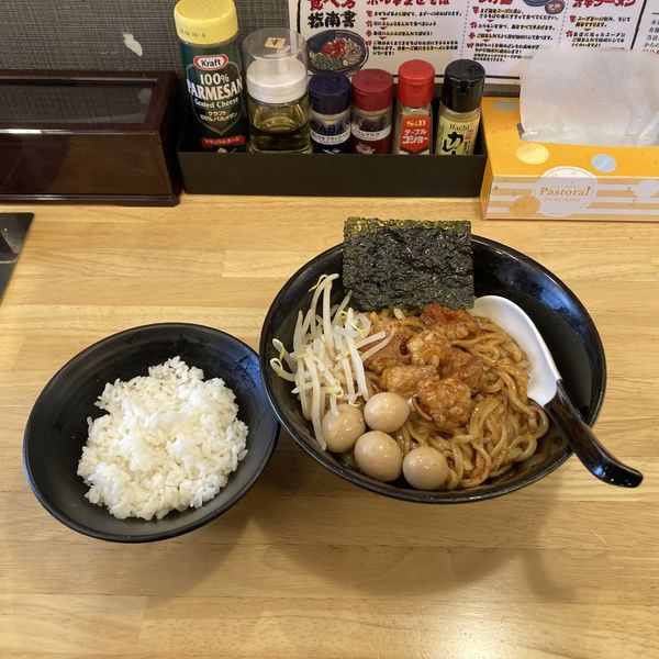 「ホル辛まぜそば【2倍】」@ホル辛らーめん 唐勝軒の写真