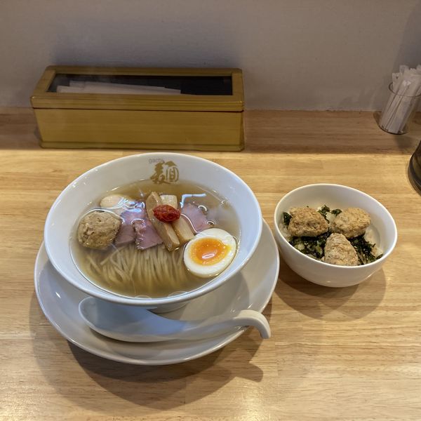 「塩そば~鶏と魚のおだし~」@二代目ガチ麺道場の写真