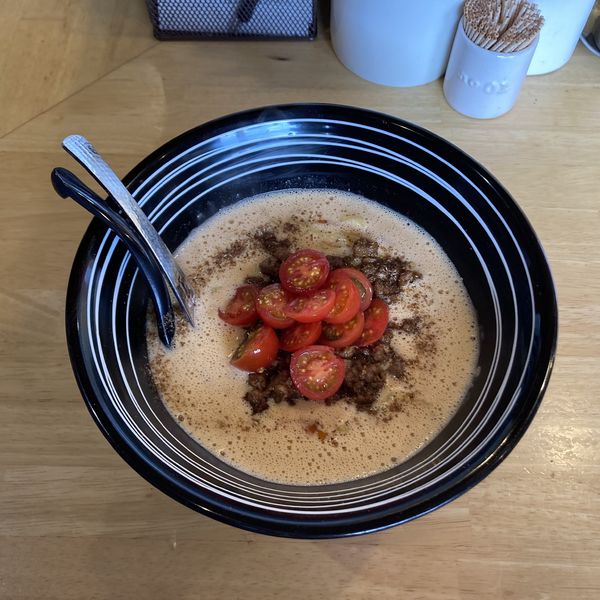 「豆乳担々麺~ミニチーズご飯付き~」@葵春堂の写真