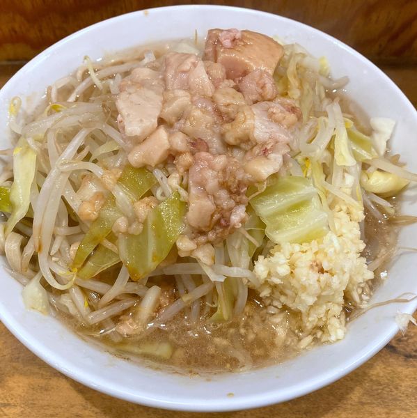 「小ラーメン 800円」@ラーメン二郎 前橋千代田町店の写真