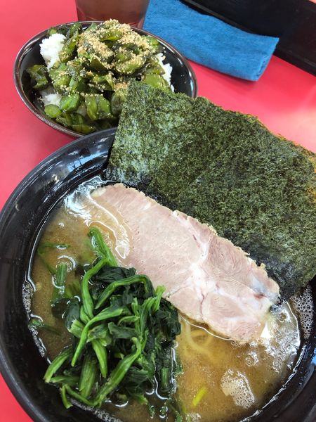「並ラーメン　800」@武蔵家直系 ぼうそう家の写真