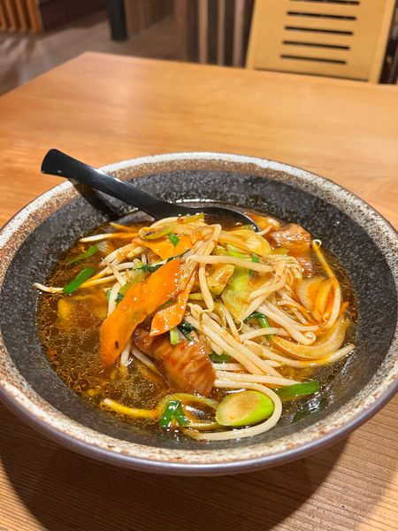 「ホルモンラーメン」@仙源居の写真