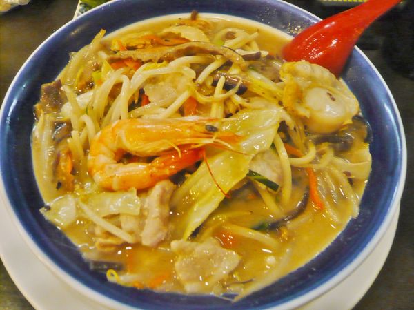 「ミニ特製ちゃんぽん」@伊万里ちゃんぽん 新橋店の写真