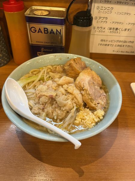 「小ラーメン豚2枚」@ラーメンBoo Boo太郎。の写真