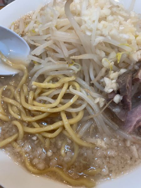 「二郎系ラーメン（醤油）」@ラーメン初代好基の写真