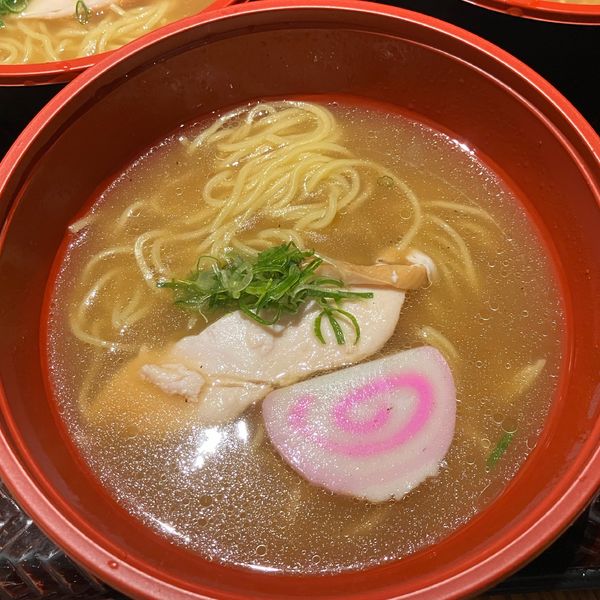 「夜鳴きそば（無料）」@浜千鳥の湯 海舟の写真