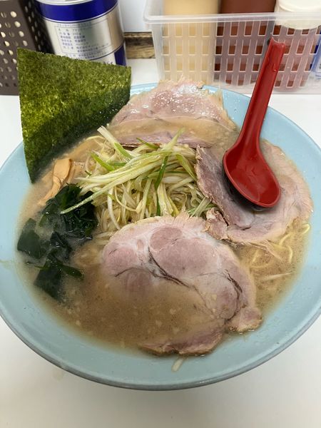 「ネギチャーシュー　中」@◯つばき食堂の写真