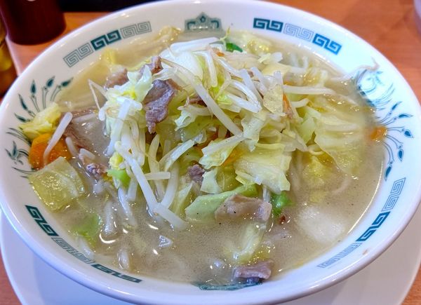 「野菜たっぷりラーメン」@日高屋 千葉富士見店の写真