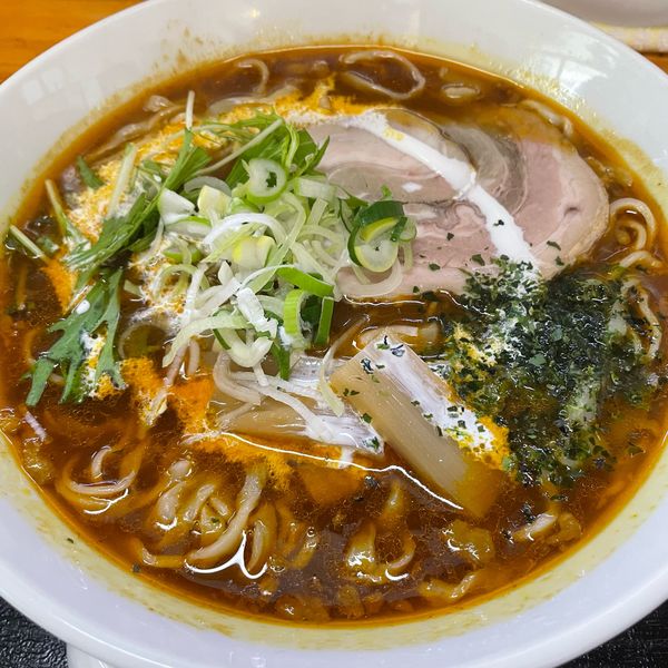 「カレーラーメン 850円」@自家製ラーメン 菊屋食堂の写真