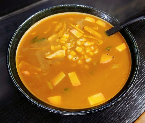 「カレーラーメン」@そば松の写真