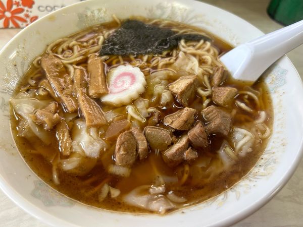 「わんたんめん500円」@筑波軒の写真