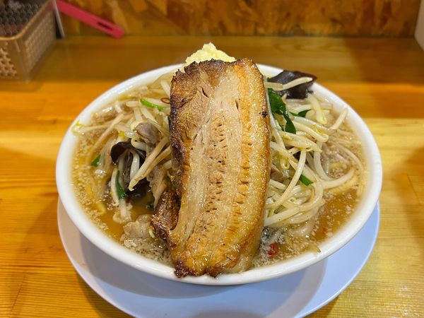 「男気きくらげベトコン」@らーめん まるはちの写真