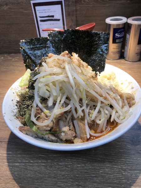 「ルイジアナ・トム 汁無し ミニ」@麺屋 浜一の写真