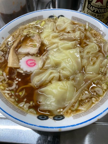 「ワンタンメン」@中華そば みたかの写真