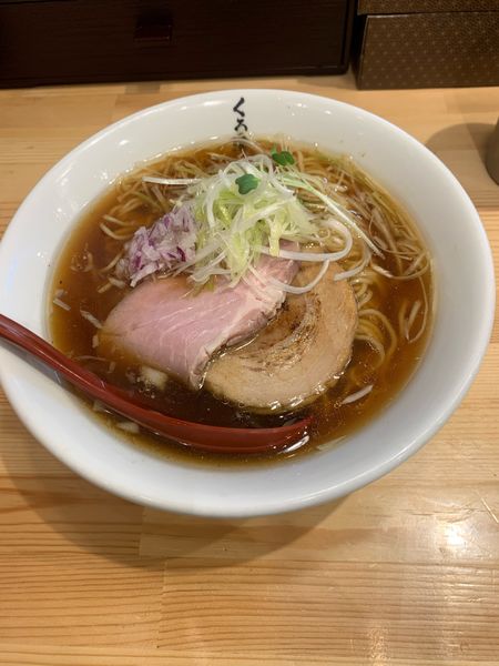 「中華そば　780円」@背脂中華そば くろ澤 越谷店の写真