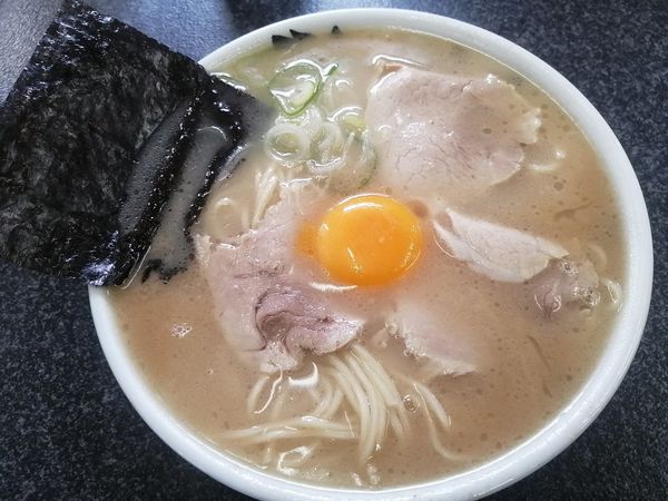「卵黄入りラーメン¥850＋干し海苔¥150」@いちげん。の写真