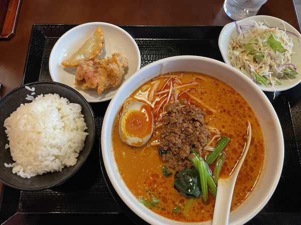 「麺セット　￥９５０」@中国料理 新四川の写真