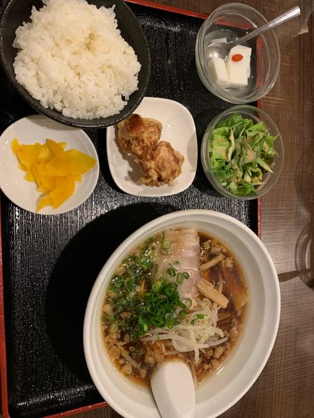「ラーメン定食　870円」@昇龍の写真