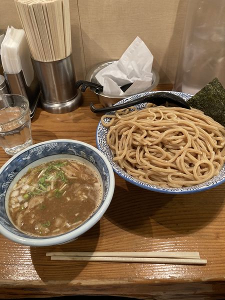 「濃厚つけ麺特盛」@道玄坂マンモスの写真