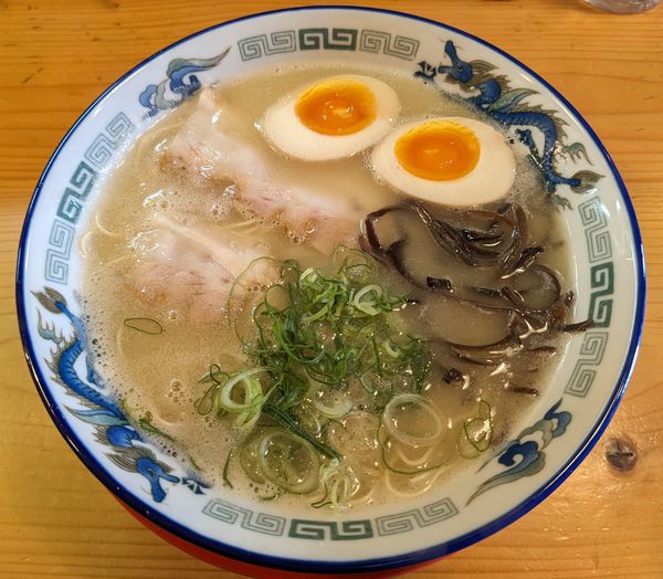 「味玉ラーメン」@博多ラーメン まさきやの写真
