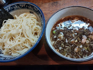 「醤油つけ麺(900)」@めん処 樹の写真