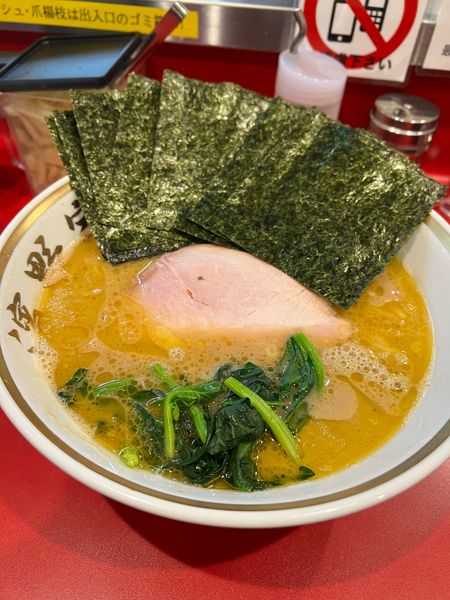 「ラーメン中　のり」@ラーメン濱野家の写真