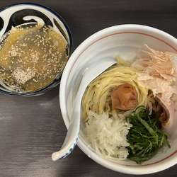 【期間限定】南高梅と大葉の塩つけ麺 980円