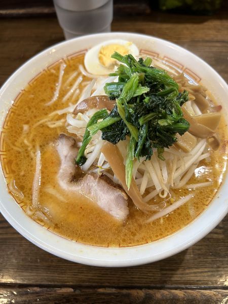 「味噌ラーメン　大」@中華そば 光来の写真