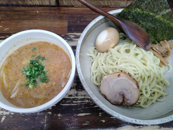 「激辛味噌つけ麺」@東京こだわり麺屋 らーめん殿の写真