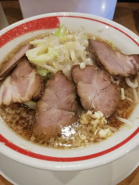 「松香こってりらーめん」@麺屋 松香の写真