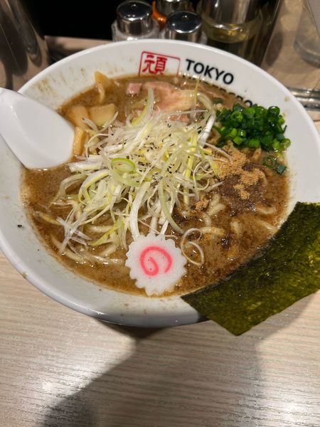 「ラーメンM 930円」@TOKYO UNDER GROUND RAMEN 頑者の写真