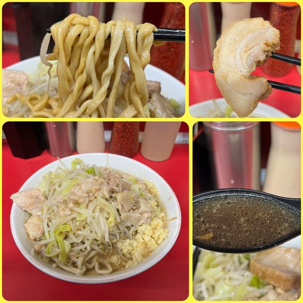 「ラーメン少なめ2/3¥850」@ラーメン二郎 湘南藤沢店の写真