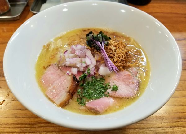 「濃厚鶏そば」@アメノオトの写真