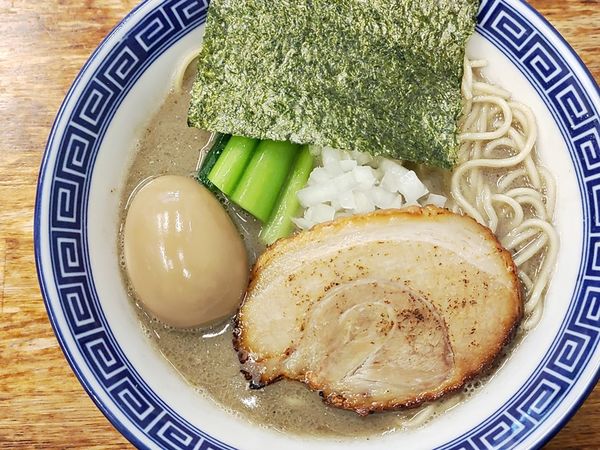 「味玉濃厚煮干中華そば」@錦糸町中華そば さん式の写真