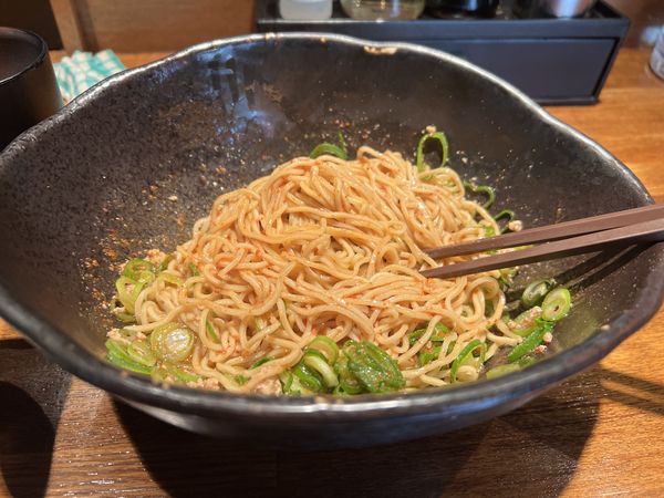 「汁なし坦々麺」@汁なし担担麺専門 キング軒 神田スタンドの写真