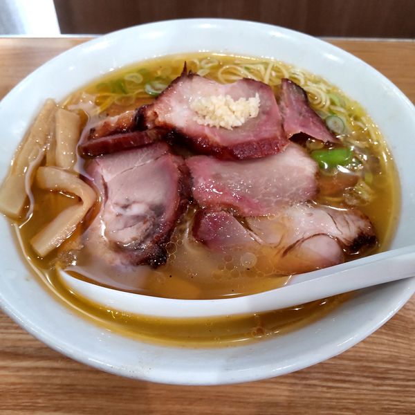 「守 細麺 塩（￥1,180）＋半焼豚（￥300）」@麺屋のスたの写真