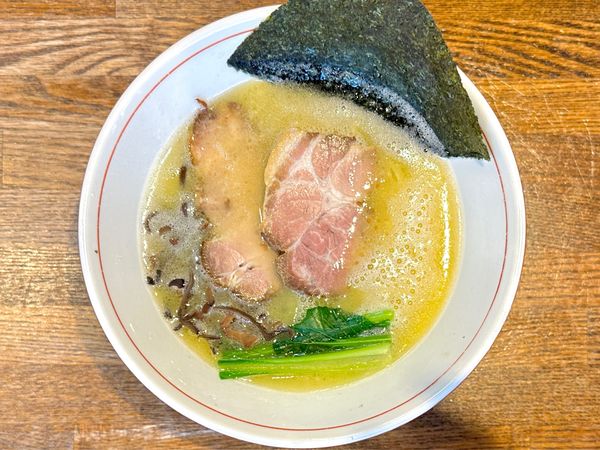 「★バリシオラーメン(塩味)🍜¥900」@らー麺屋 バリバリジョニーの写真