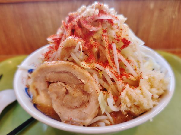 「ラーメン並７３０円」@ジャンクガレッジ カインズ羽生店の写真
