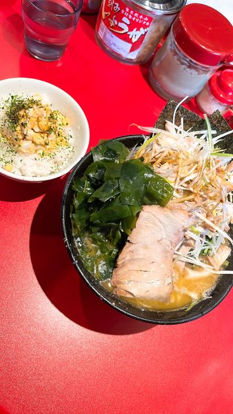 「ネギチャーわかめたまごまぶしごはん」@厚木家の写真