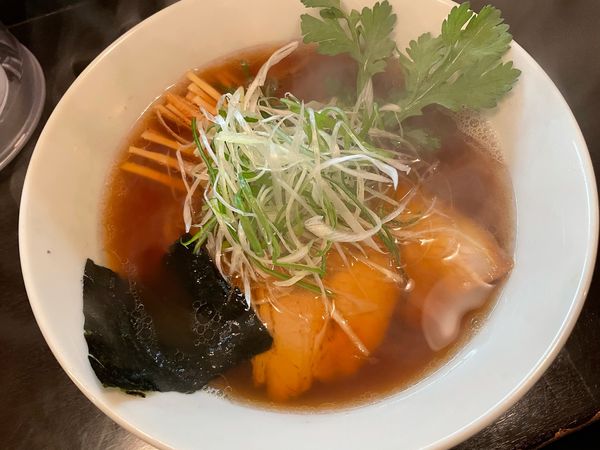「しょうゆラーメン」@三角山五右衛門ラーメン 狸小路店の写真