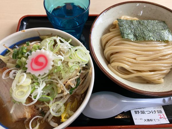 「野菜つけ麺並（1080円）」@大勝軒てつの写真