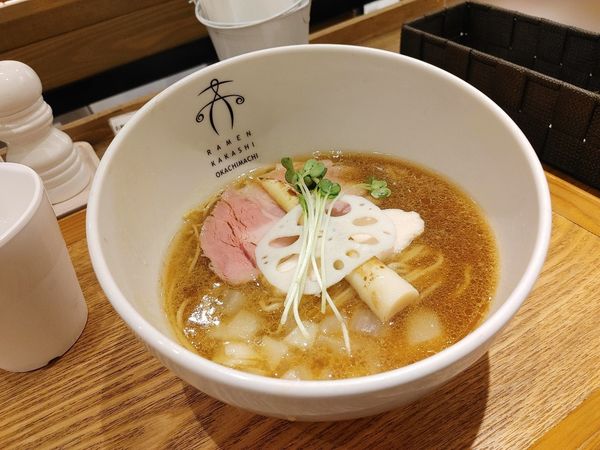 「白湯醤油」@案山子の写真