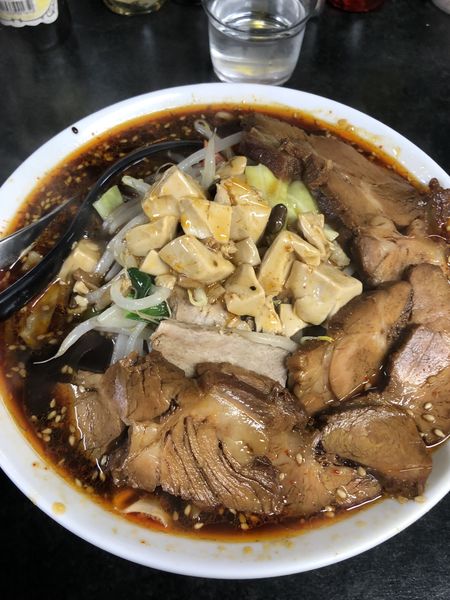 「辛タンメン　チャーシュー」@たんめん本舗 ミヤビの写真