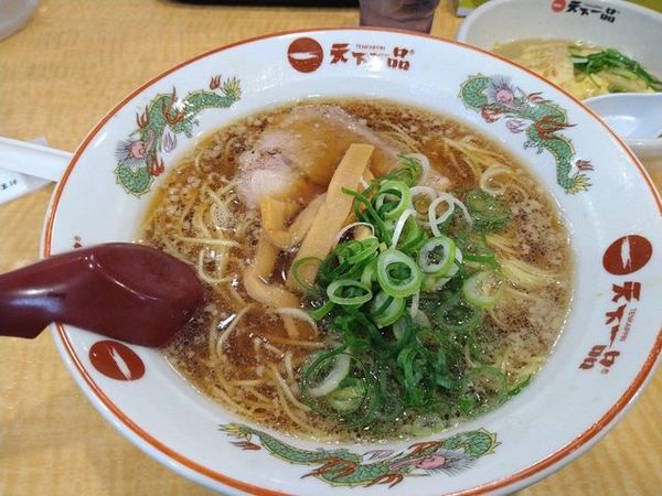 「らーめん（あっさり）」@天下一品 1号線下鳥羽店の写真