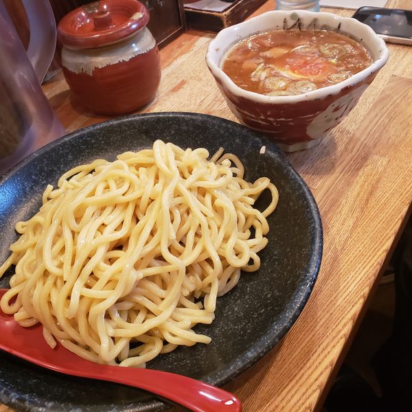 「醤油つけ麺中盛り」@つけ麺道 たけしの写真