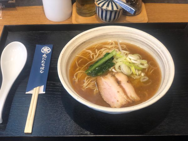 「濃厚煮干しそば」@濃厚煮干しそば 丸にたちばなの写真